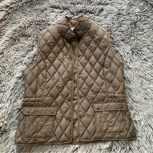 Eddie Bauer Large Women's Premium Goose Down Quilted Vest